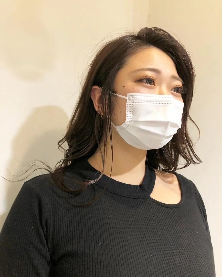 セミロング カラー ヘアアレンジ ヘアカラー トリートメント メンズ特化✂️栗原 侑也のヘアスタイル