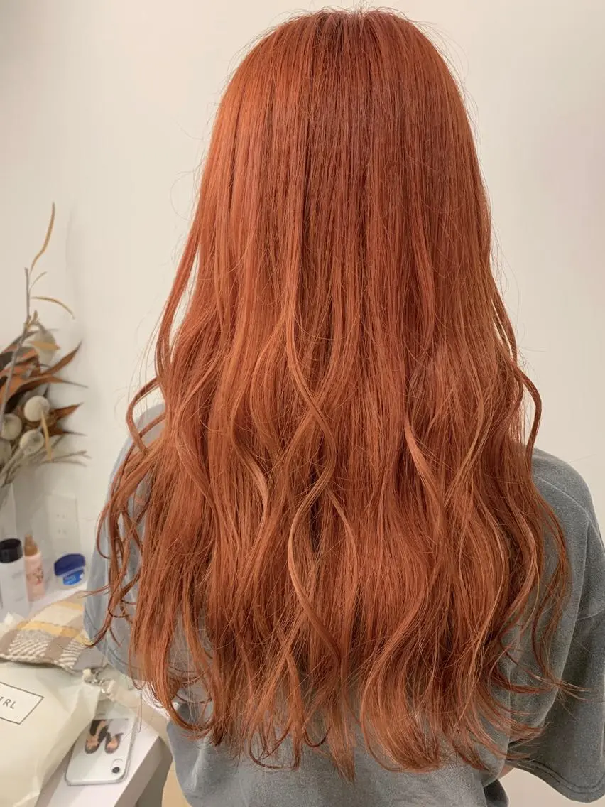ロング カラー ヘアカラー トリートメント 髪質改善will hairdesignのヘアスタイル