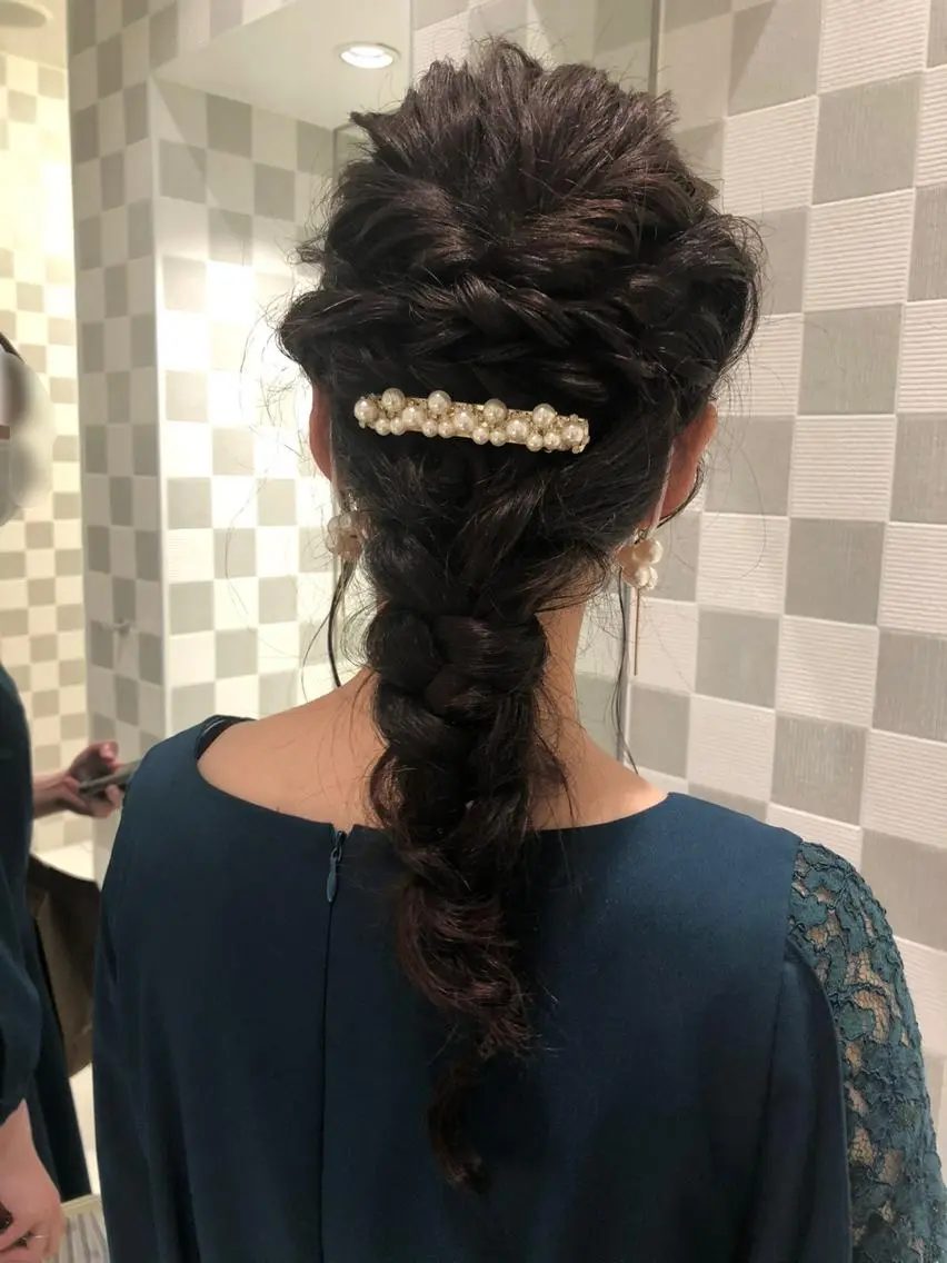 ロング ヘアアレンジ T Ayaのヘアスタイル
