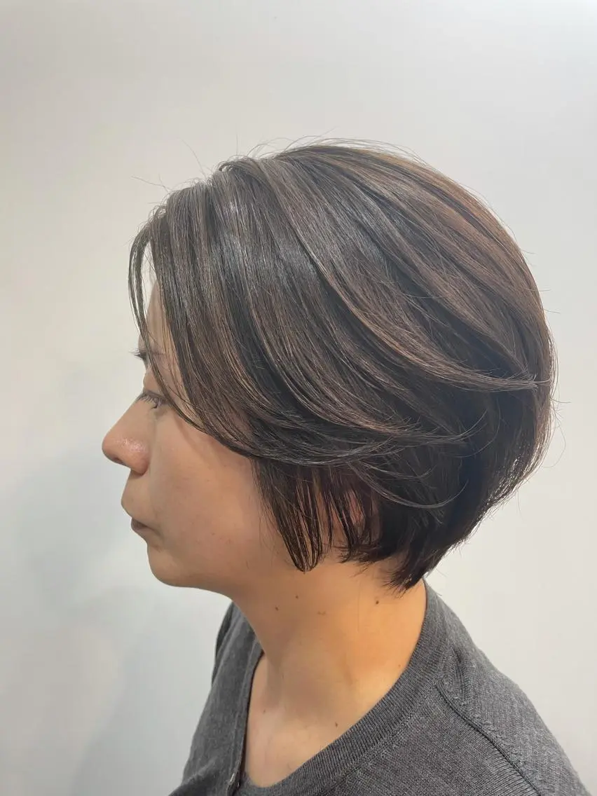 ショート 【店長】ショート 似合わせ🦩相羽里美のヘアスタイル