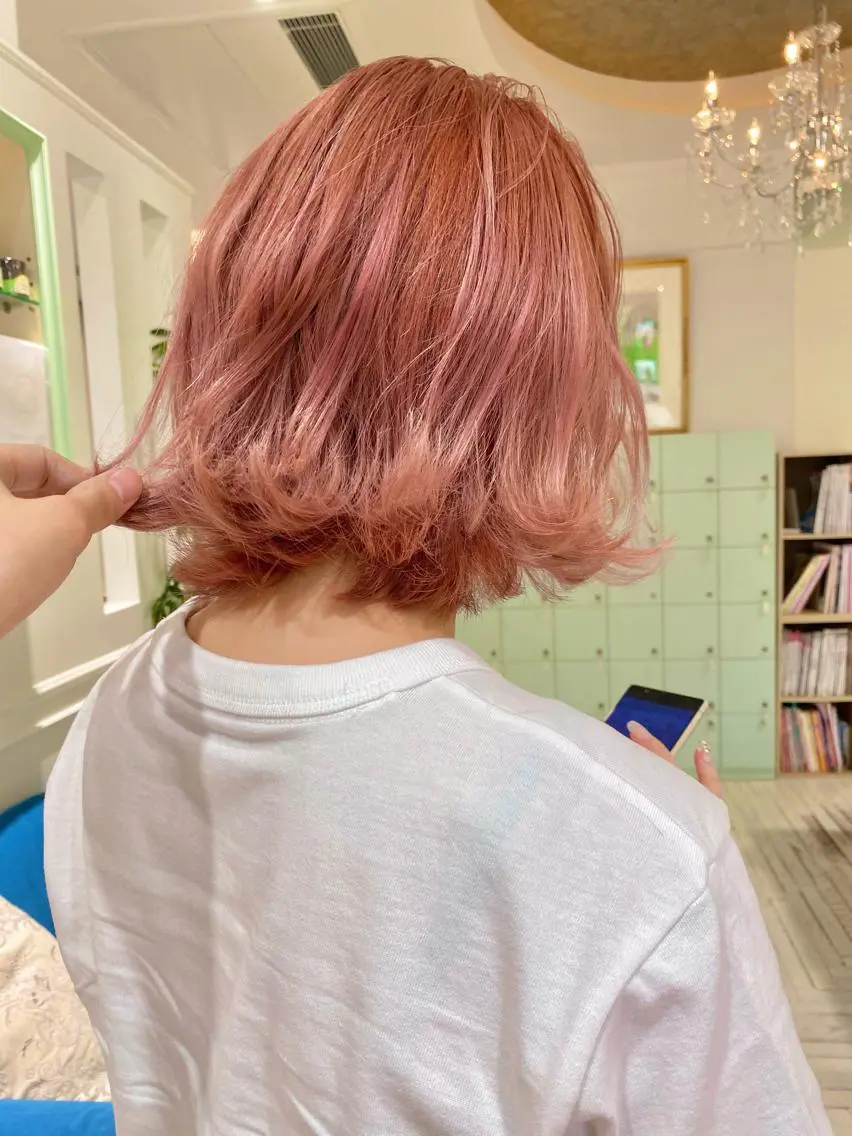 ショート カラー トリートメント Re:ta Hair 飯田淳平のヘアスタイル