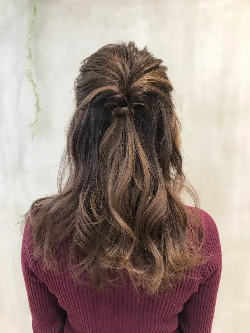 ロング ヘアアレンジ 結婚式・ブライダル ヘアセット 月100人以上 髪質改善施術|谷口のヘアスタイル
