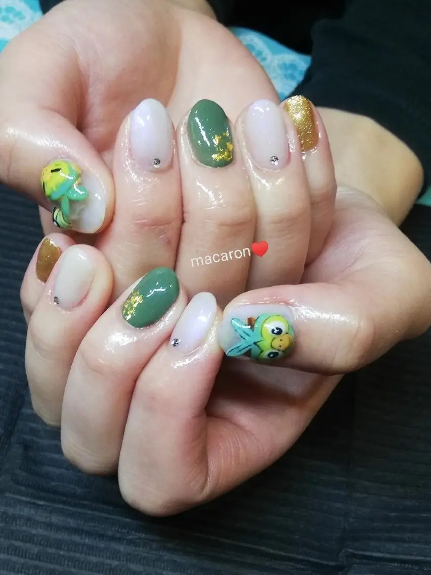 ネイル nail salon macaron のネイルデザイン