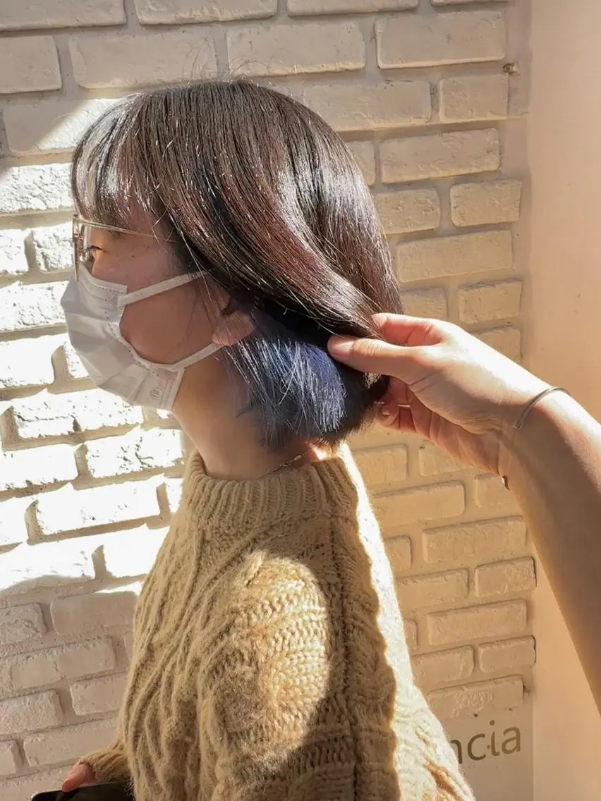 ショート カラー 池袋駅徒歩4分 hondaのヘアスタイル