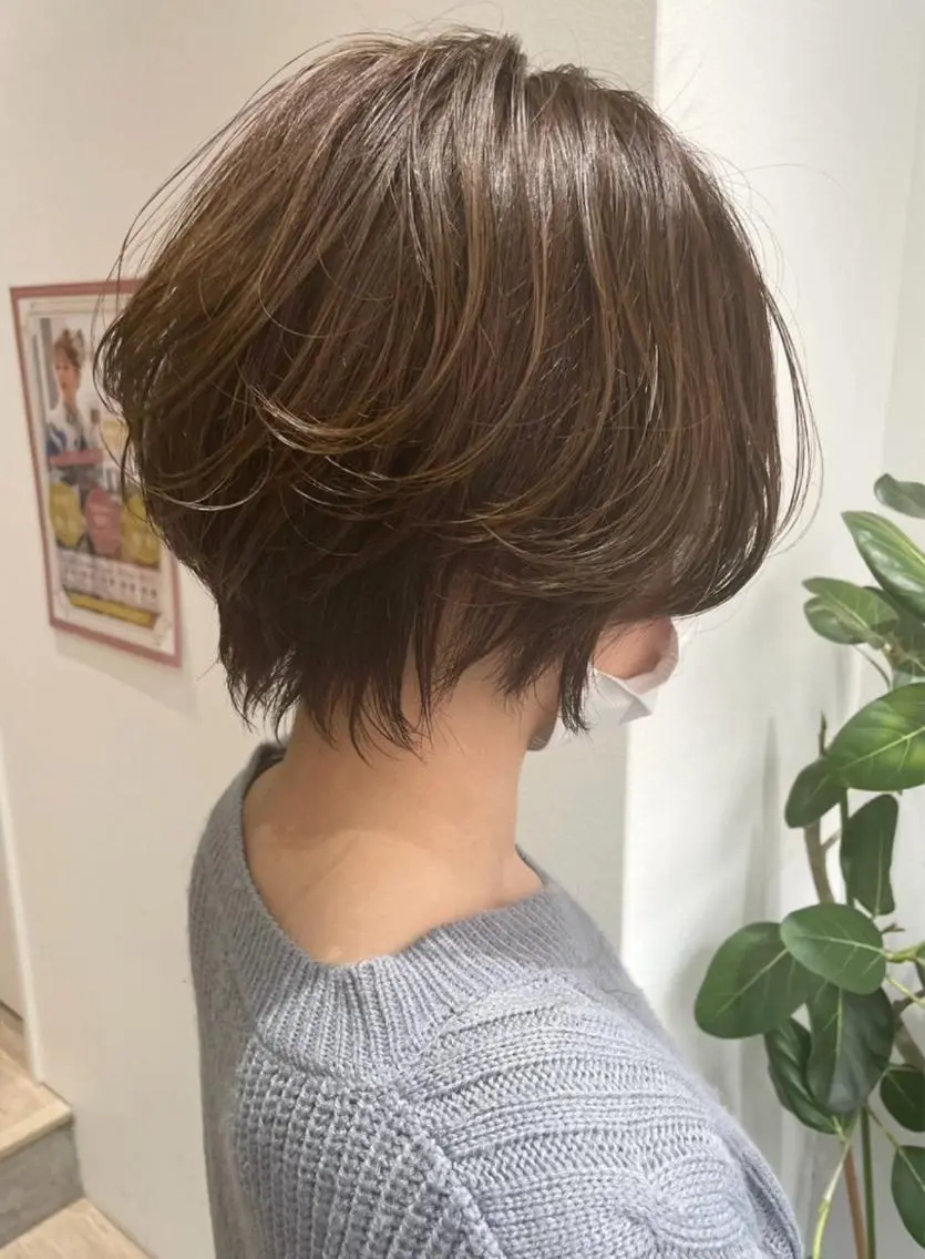 ショート re; nown 阿倍野区昭和町店のヘアスタイル