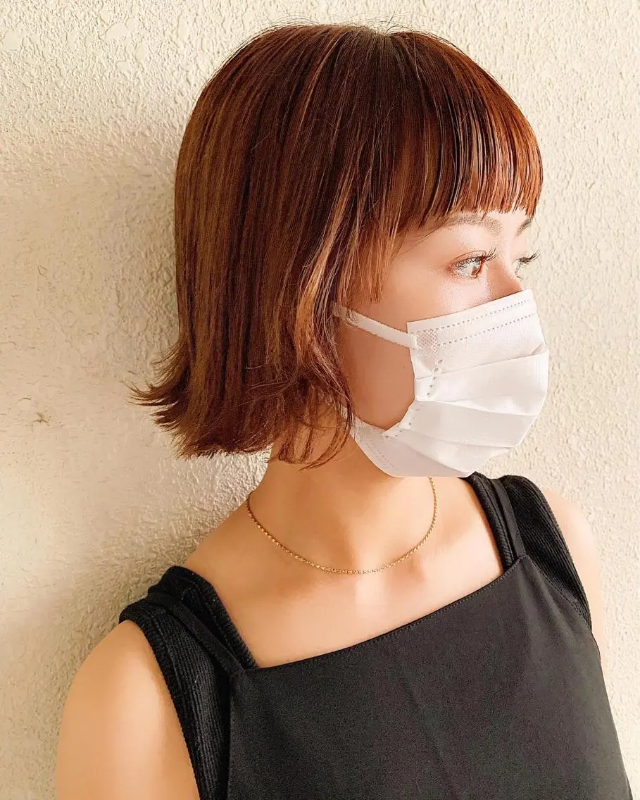 ショート カラー 中川 竜誠のヘアスタイル