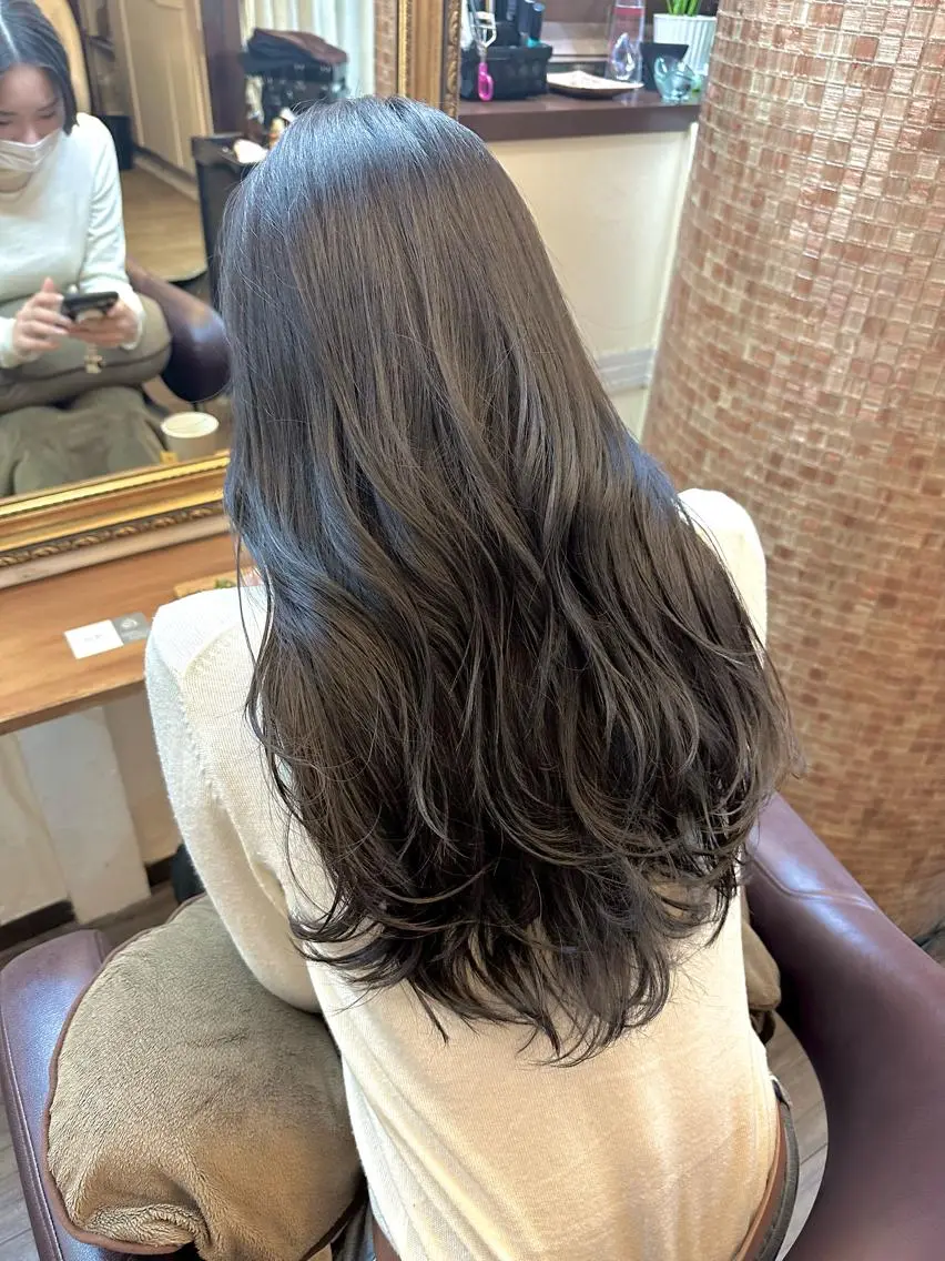 ロング カラー ヘアカラー トリートメント ヘッドスパ 🌱ケミカル美容師 未来を綺麗に🌱優吾のヘアスタイル