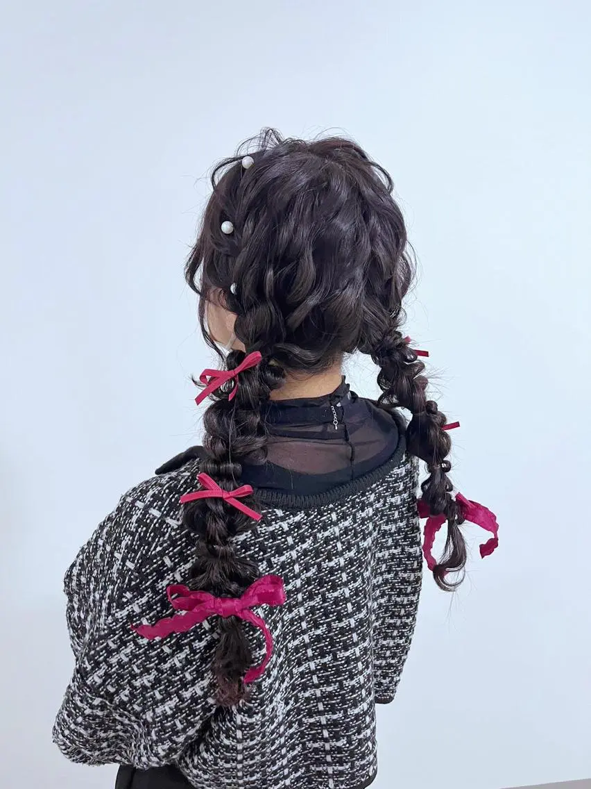 ヘアアレンジ ヘアセット ヘアセットサロン ココのヘアスタイル