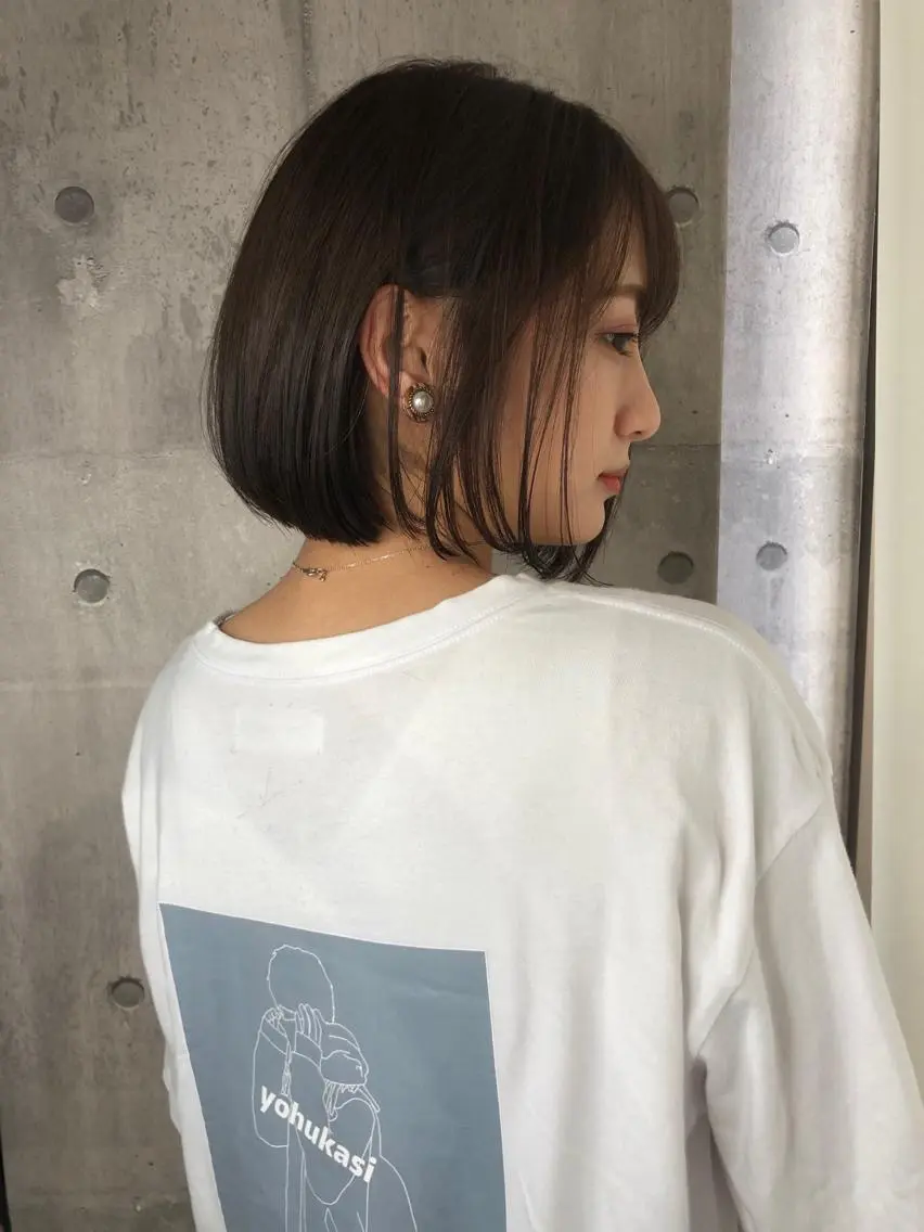 ショート カラー ヘアアレンジ カット 早瀬裕之 パーマのヘアスタイル