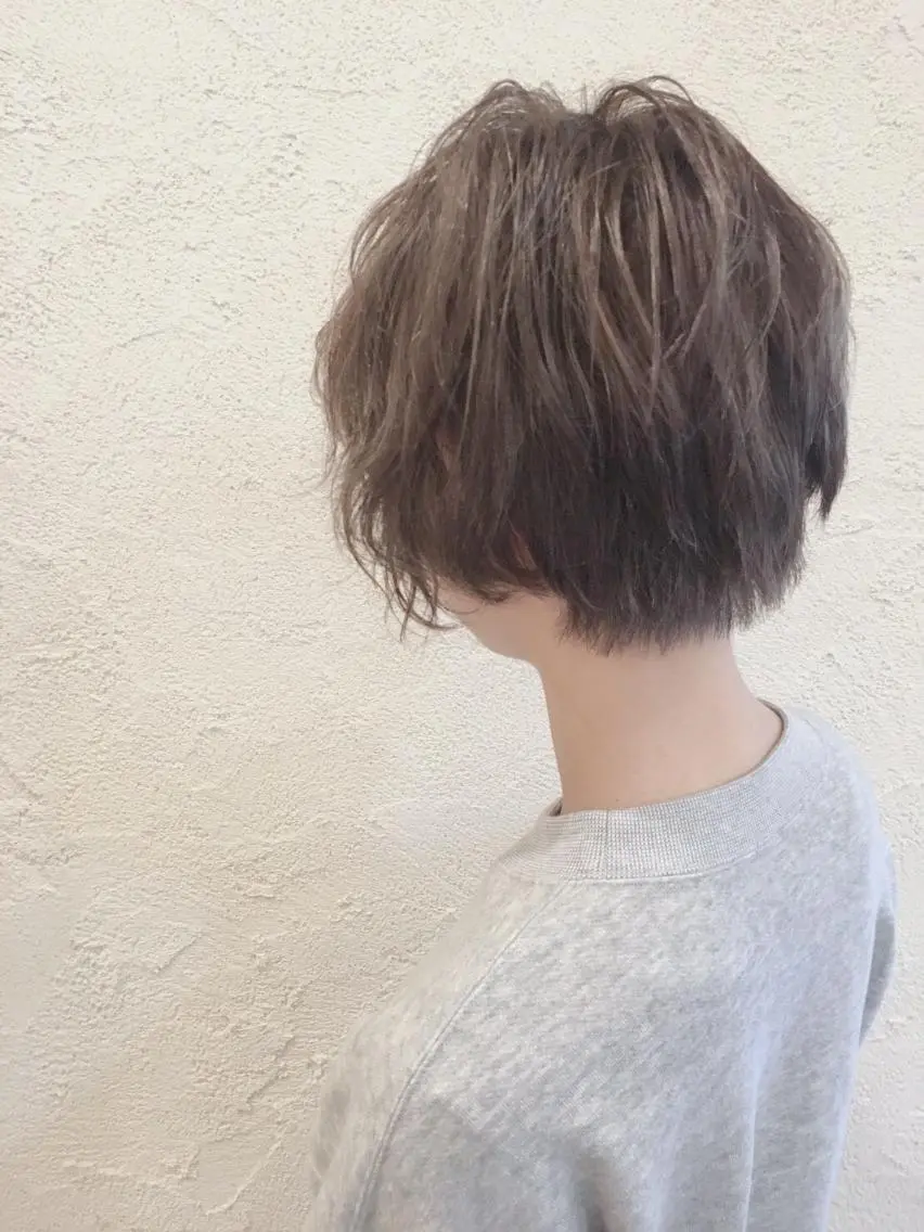 ショート カラー ヘアアレンジ ショートヘア TAKA 【髪質改善】のヘアスタイル
