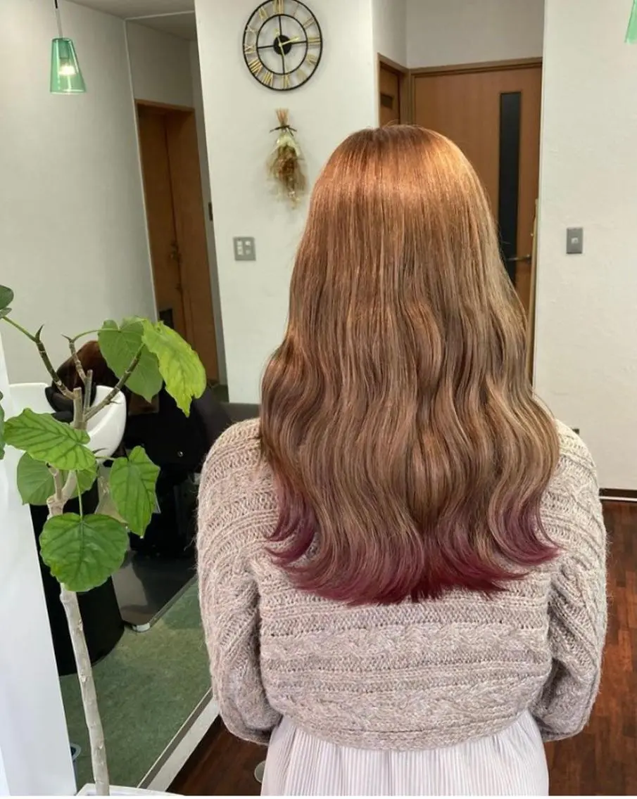 ロング 田牧 みゆきのヘアスタイル
