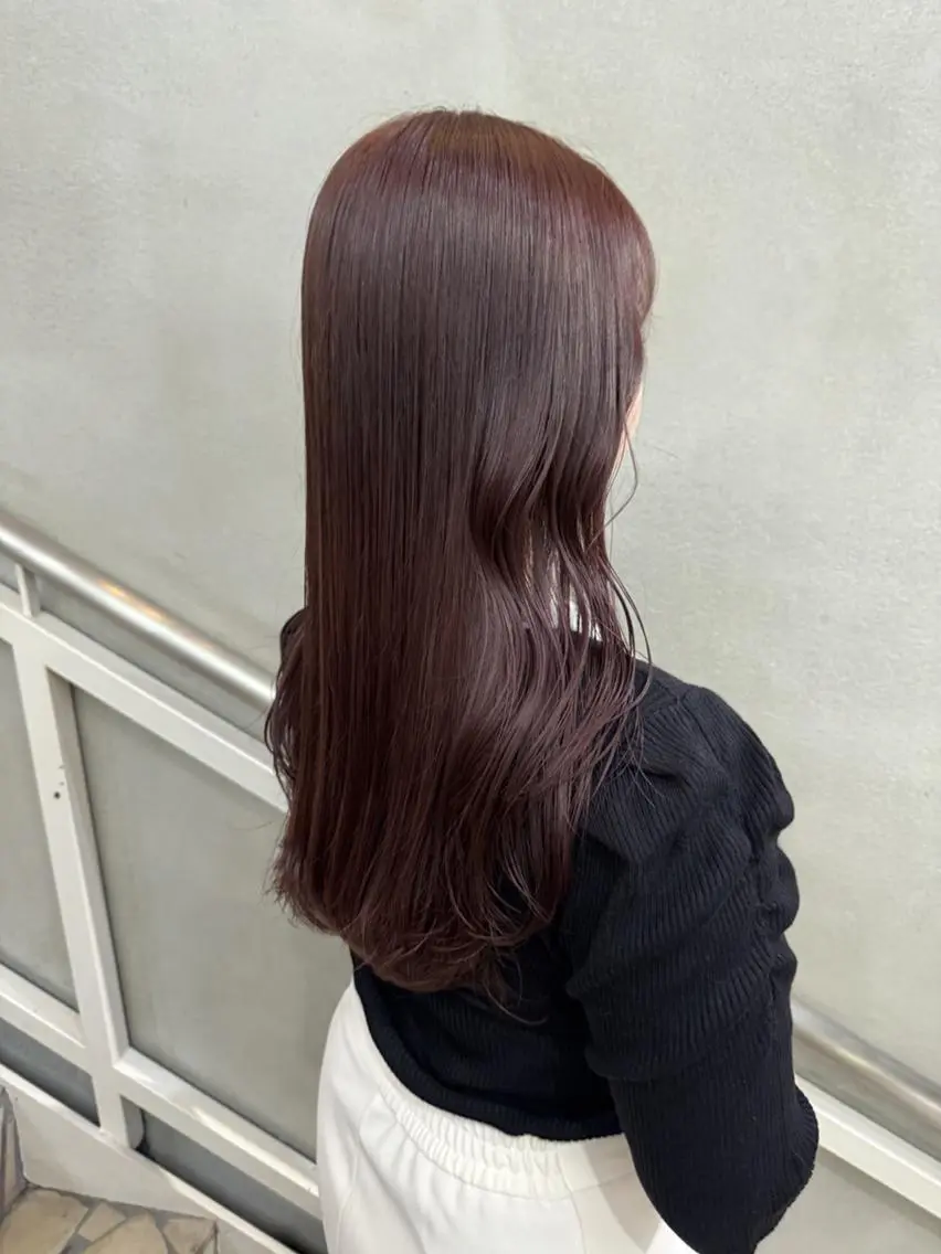ロング カラー ダブルカラー グラデーションカラー ハイライトカラー イルミナカラー インナーカラー AIKA /大阪美容室のヘアスタイル