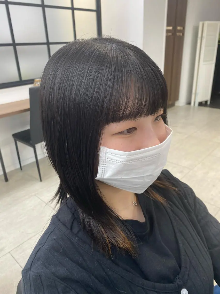 ミディアム カット 月野涼風 /レイヤーカットのヘアスタイル