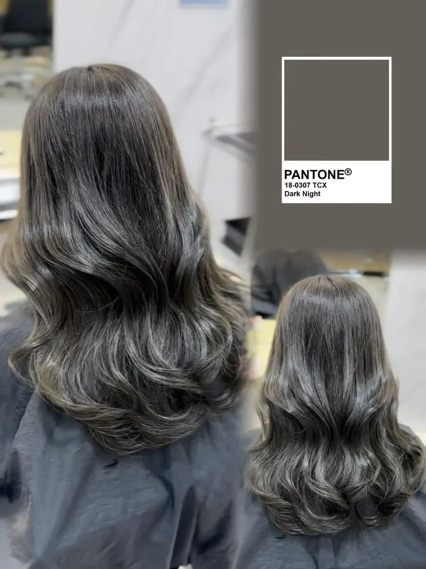 ミディアム カラー L.E.M 仙台のヘアスタイル
