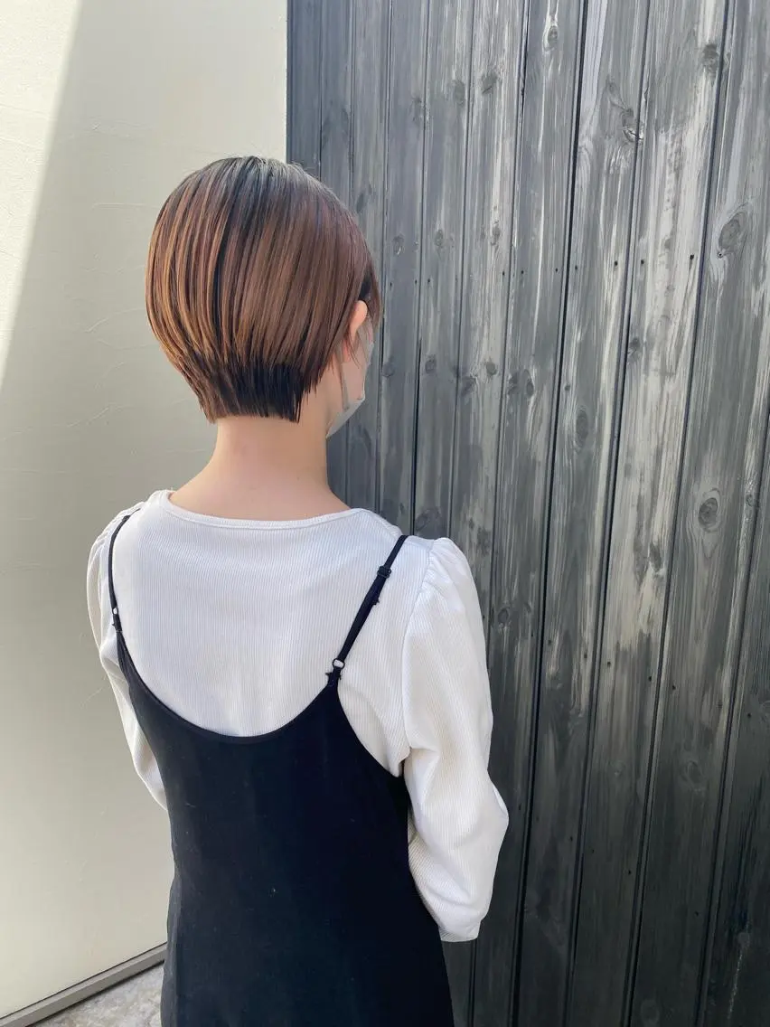 ショート アオトソラ いしざかのヘアスタイル