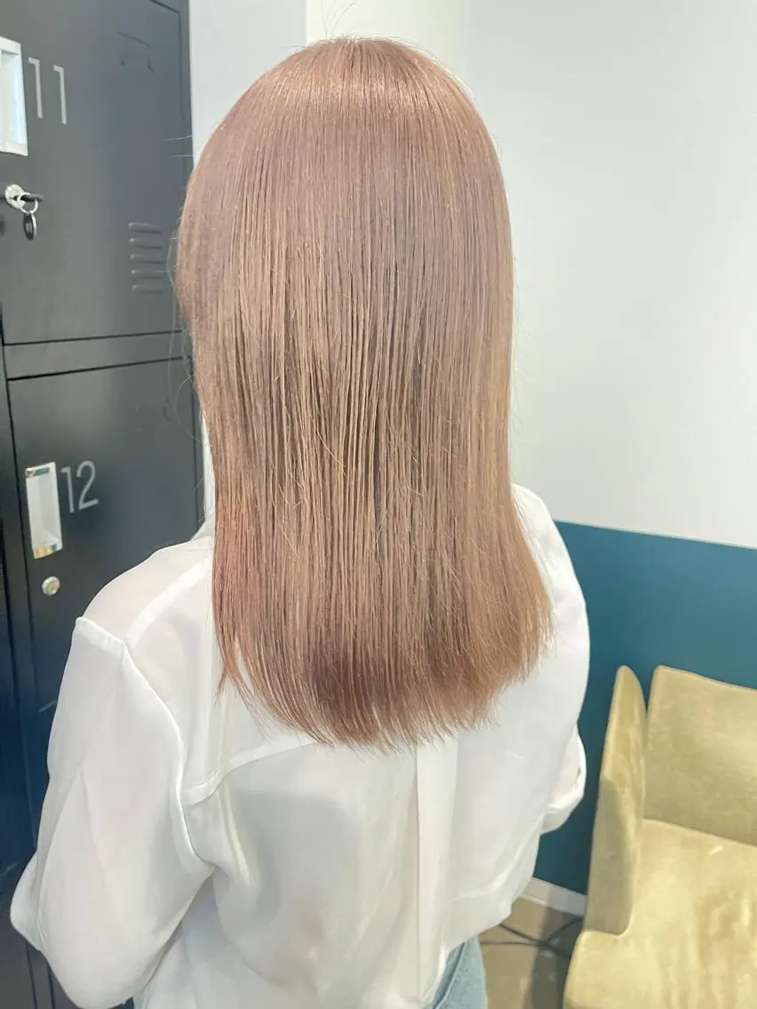 セミロング カット ヘアカラー 中村瑞貴 ＊hairbraceのヘアスタイル