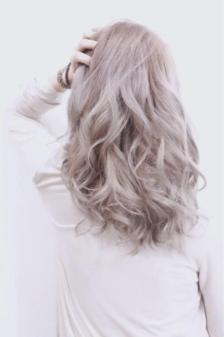ロング カラー チビ編み込みエクステ シールEXどぅ〜すのヘアスタイル