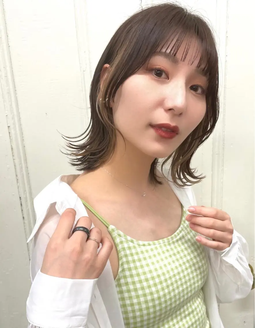 ミディアム Ebihara Satomiのヘアスタイル