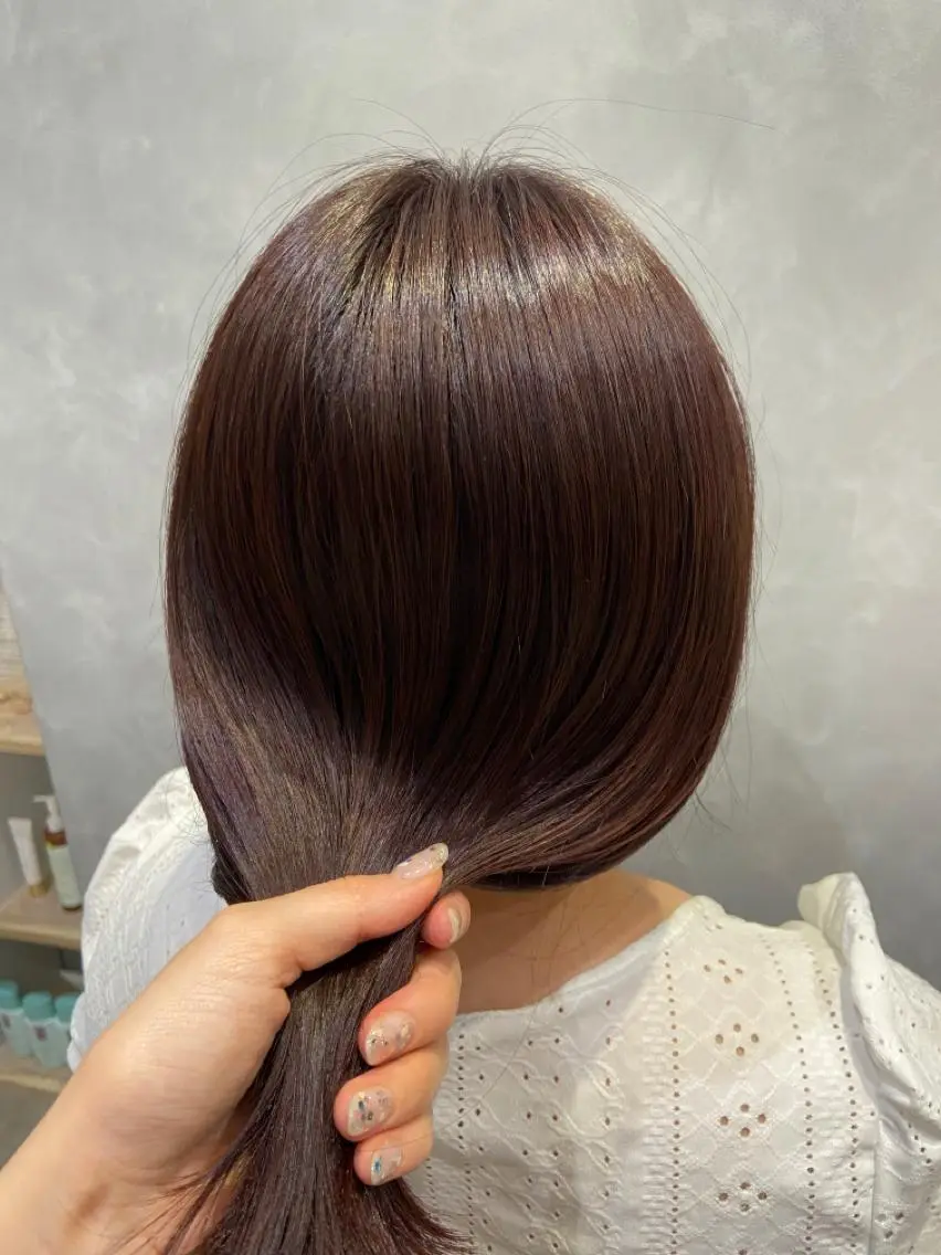 ミディアム カラー 小顔ボブショート🌸 hinakoのヘアスタイル