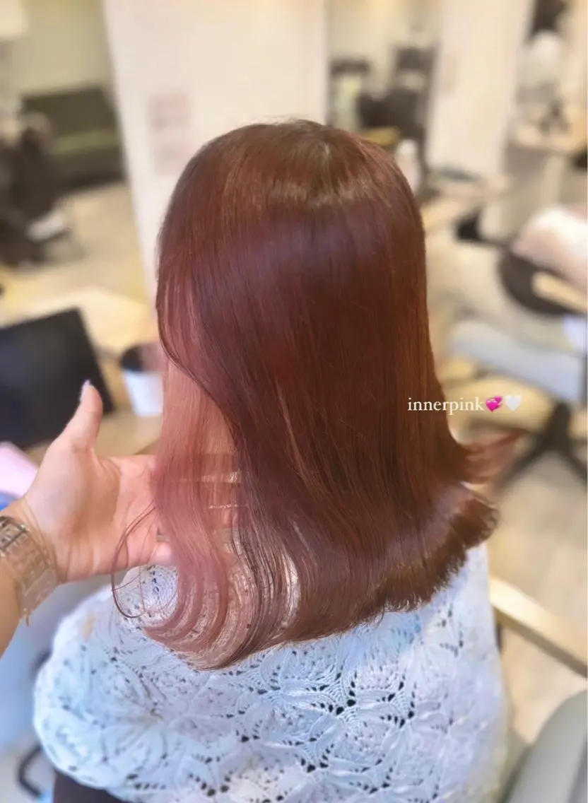 ミディアム ヘアカラー 💞艶モテ髪✨ MOENA💞のヘアスタイル