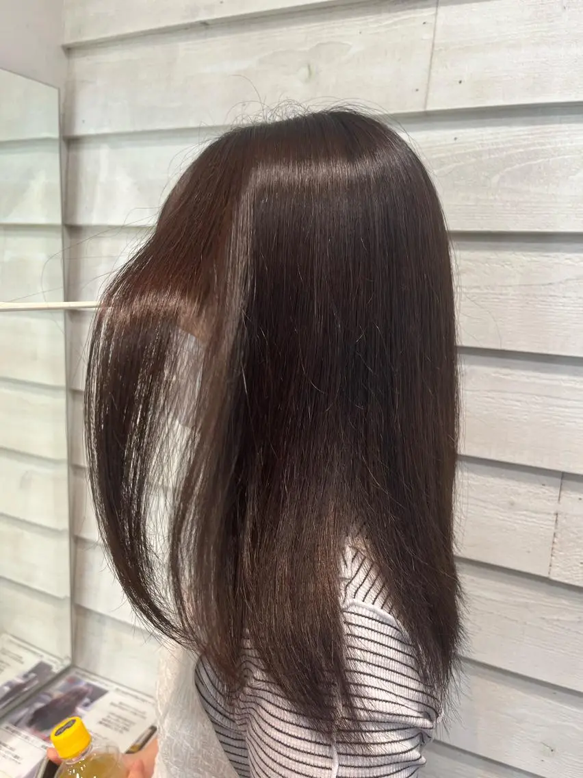 セミロング シールエクステ sнiнoのヘアスタイル