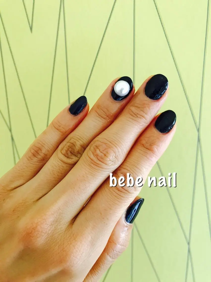 ネイル ジェルネイル パラジェル ストーンネイル ハンドネイル Ann nailのネイルデザイン