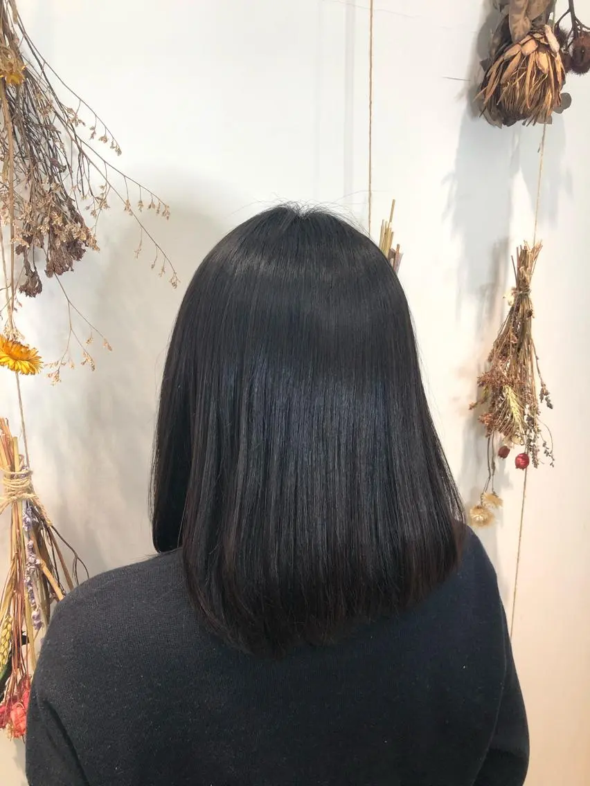 ロング 髪質改善 縮毛矯正 トリートメント ヘアカラー トリートメント コテ巻き風パーマ/ 髪質改善/河島恭平のヘアスタイル