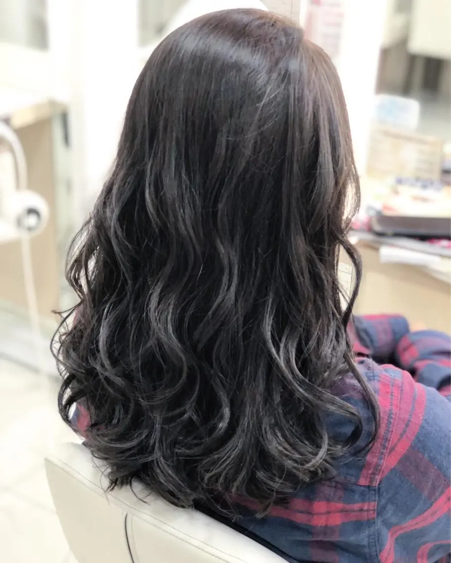 ロング カラー ヘアカラー トリートメント 💙髪質改善 💙和田💙のヘアスタイル