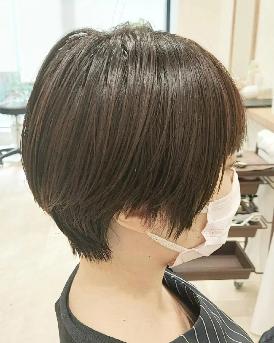 ショート ボブ 大橋 弘一のヘアスタイル