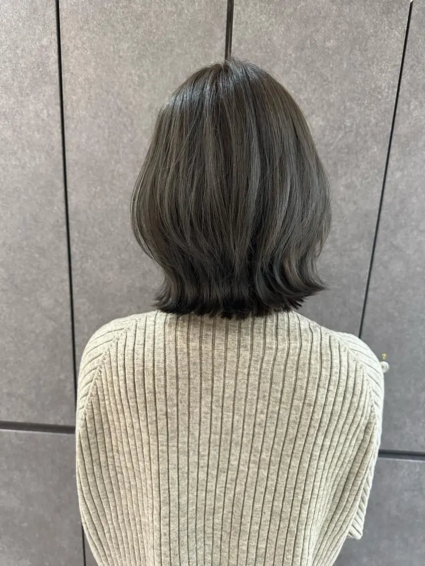 ミディアム 韓国風ヘア カット ヘアカラー トリートメント Londideal 高橋ヒロシのヘアスタイル