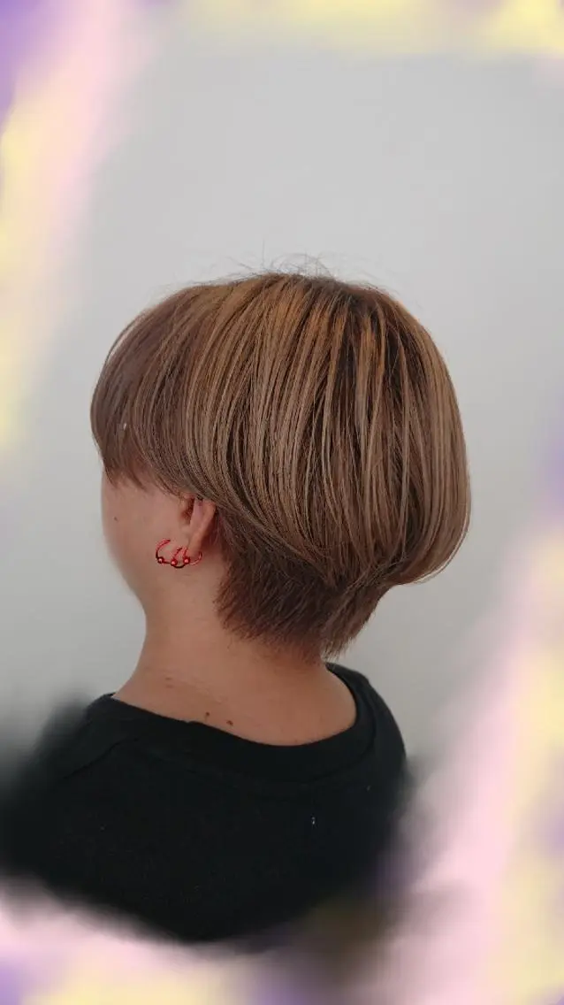 ショート ハンサムショート ショートヘア カット ヘアカラー トリートメント 松浦 美和【miwa】のヘアスタイル