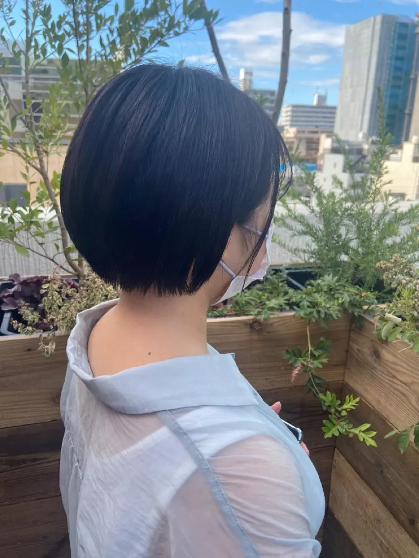 ショート カラー パーマ ヘアアレンジ メンズ キッズ ネイル マツエク・マツパ メンズハイライト メンズインナーカラー メンズ韓国風 学生(メンズ向け) 透明感カラー 久木原 ゆりのヘアスタイル
