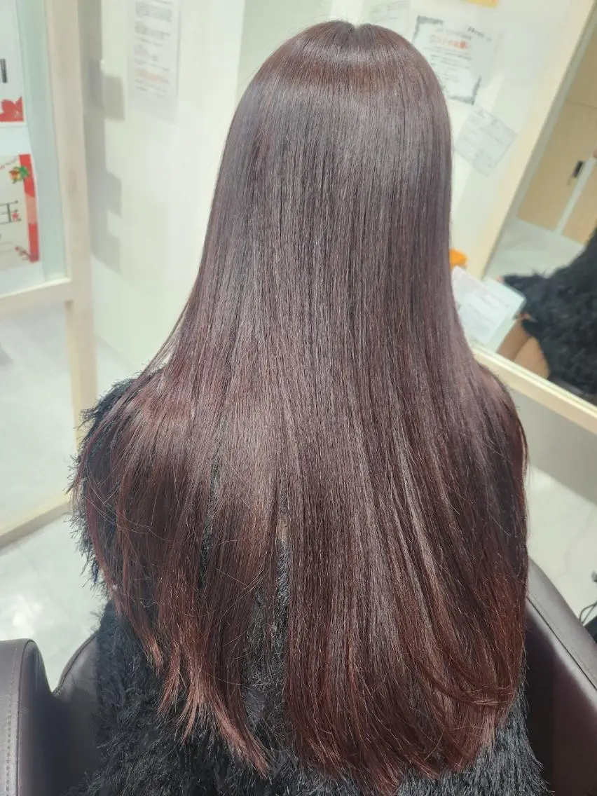 カラー イルミナカラー 髪質改善 ヘアカラー トリートメント MEGU🌺髪質改善 サロン【HACO】のヘアスタイル