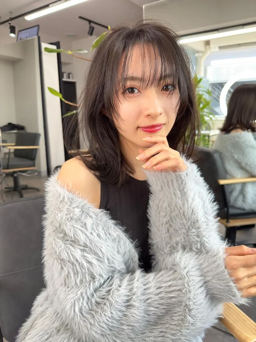 セミロング カラー ✨上品レディーなヘア スタイルへ✨髙木諒也のヘアスタイル