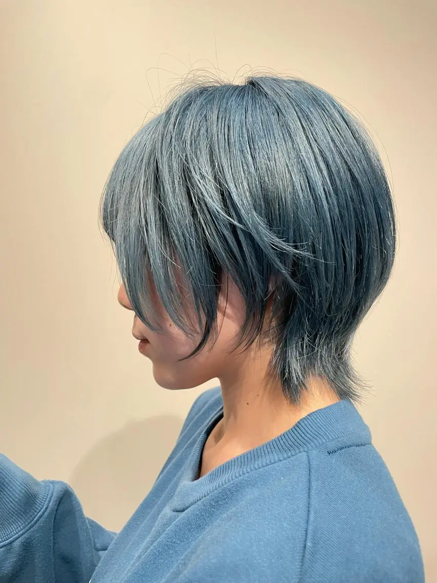 ショート カラー カット ヘアカラー トリートメント ✨髪質改善/ハイトー ン/艶髪高山のヘアスタイル