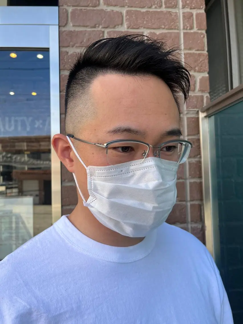ショート カラー パーマ ヘアアレンジ メンズ キッズ ネイル マツエク・マツパ アイブロウ メンズブリーチ メンズハイライト メンズインナーカラー メンズ韓国風 ブリーチ 久木原 ゆりのヘアスタイル