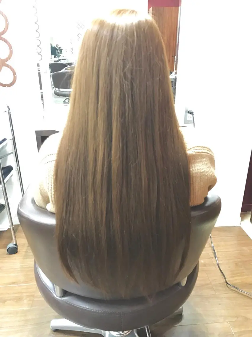 ロング ユウ イチのヘアスタイル