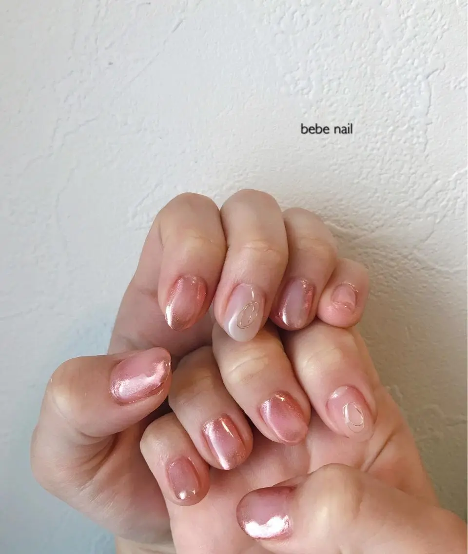 ネイル ニュアンスネイル 春ネイル Ann nailのネイルデザイン