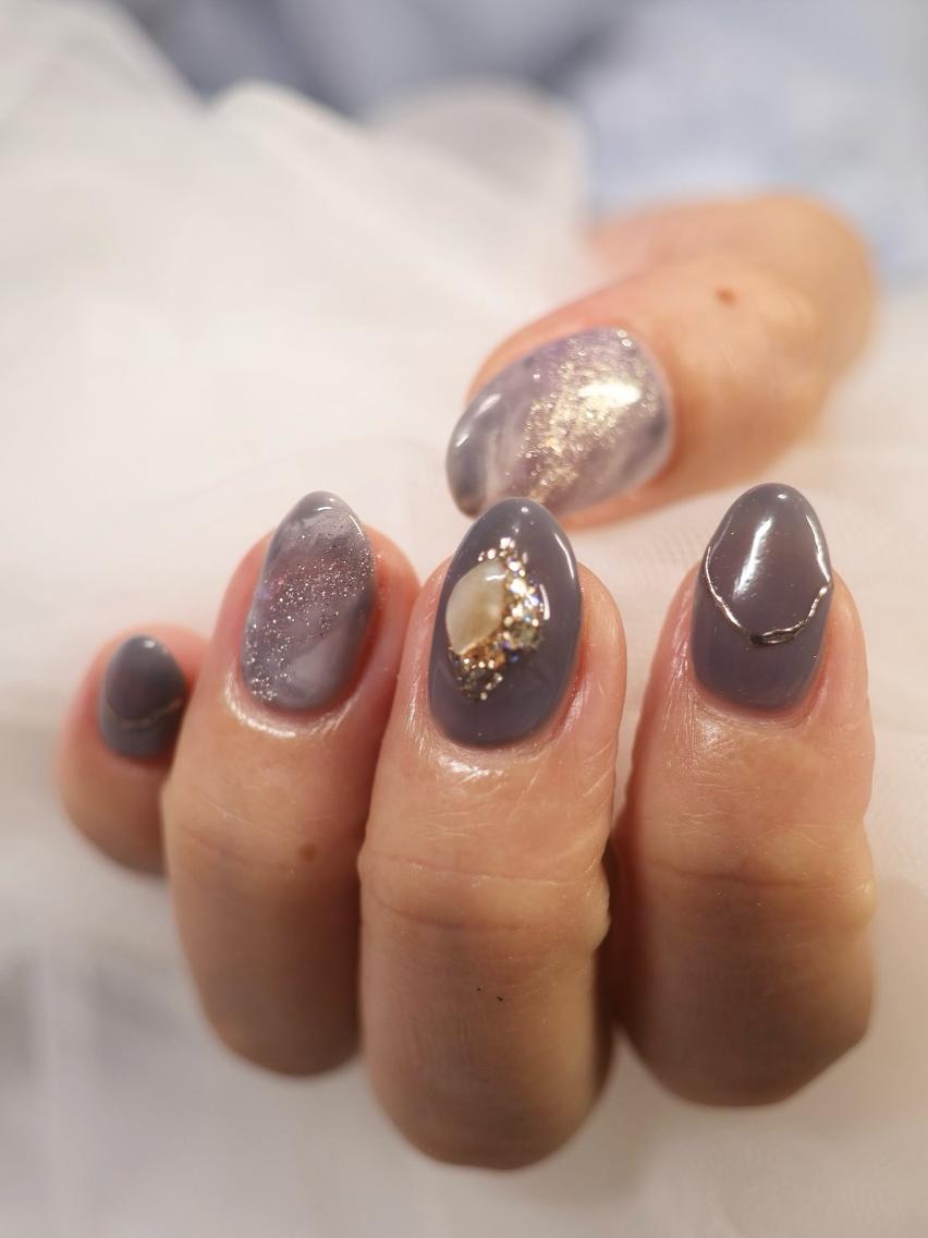 ネイル アートネイル ニュアンスネイル 青木 綾子のネイルデザイン