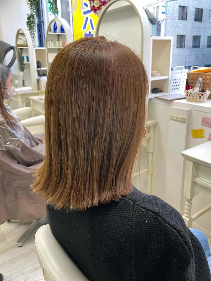 ミディアム 新籾 尚哉のヘアスタイル