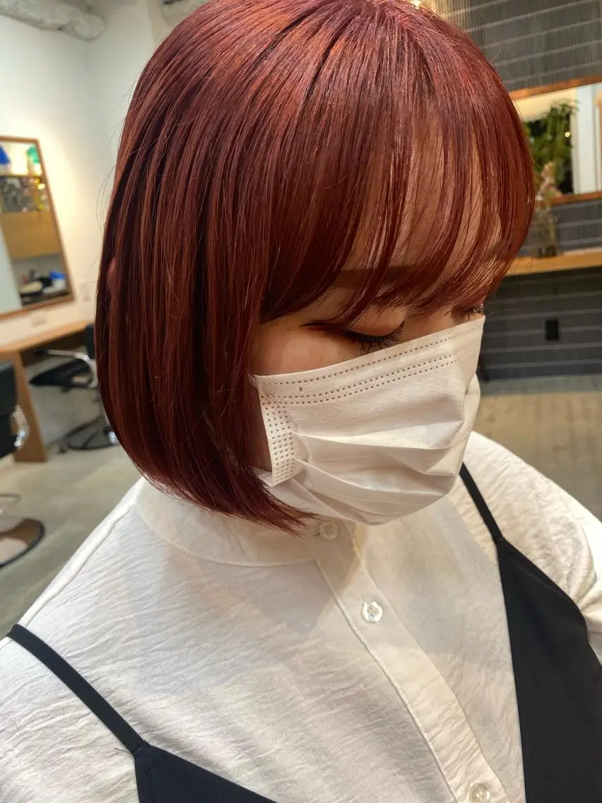 ショート カラー 砂原 ひよりのヘアスタイル