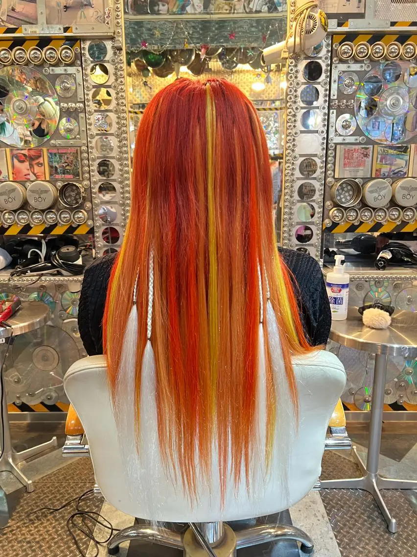 ロング カラー ヘアアレンジ KOYA ｺﾔのヘアスタイル