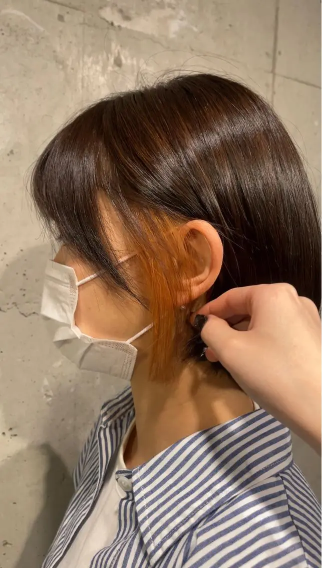 ショート カラー alicetokyo 🦋宮葉🦋のマツエク・マツパデザイン