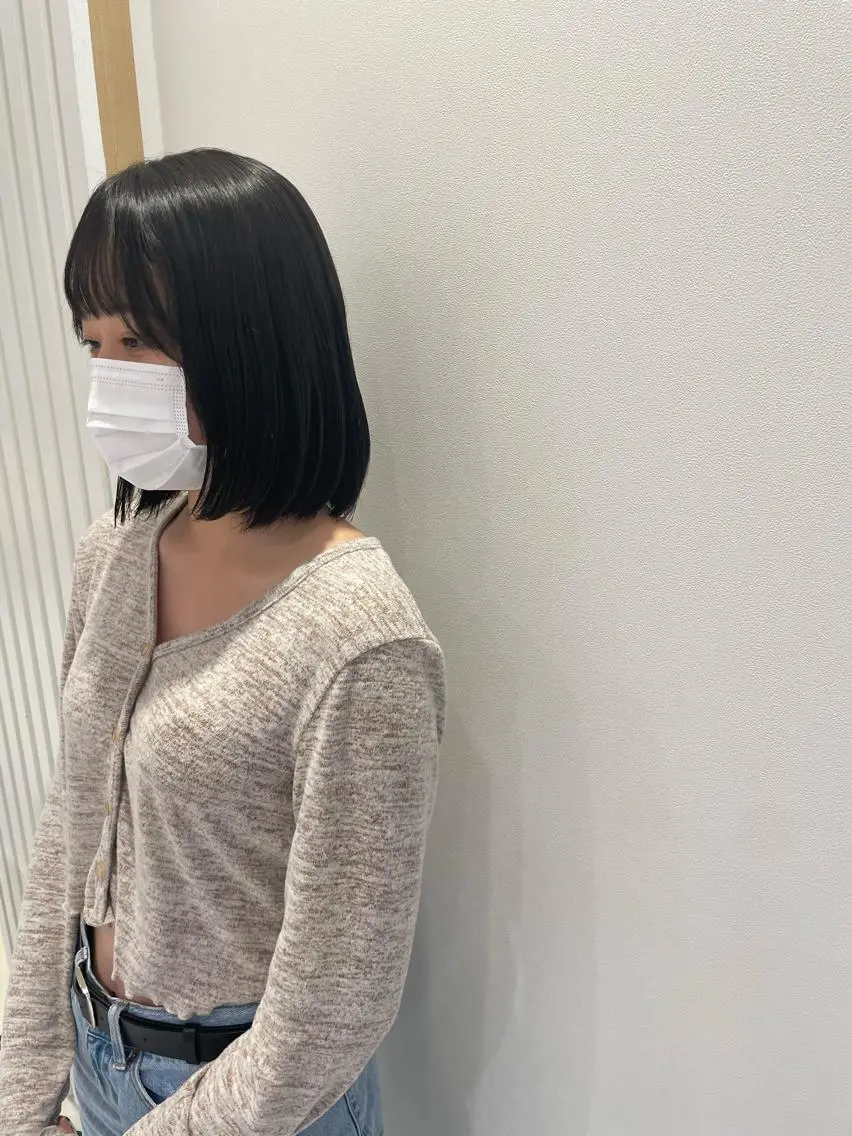 ミディアム 縮毛矯正 🪴酒井 可南子🪴のヘアスタイル