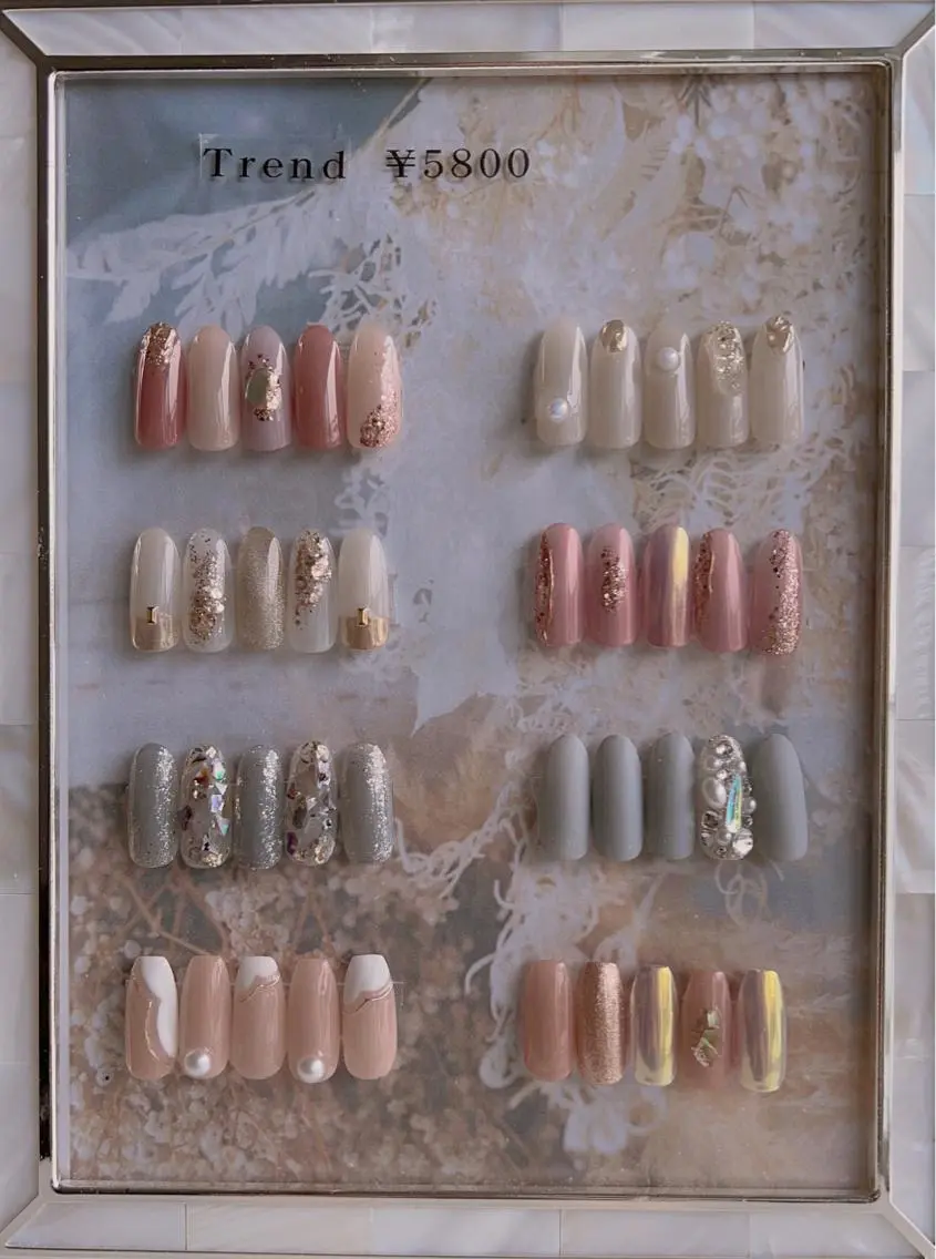 ネイル フットネイル 韓国ネイル ハンドネイル nail salon Lauleaのネイルデザイン