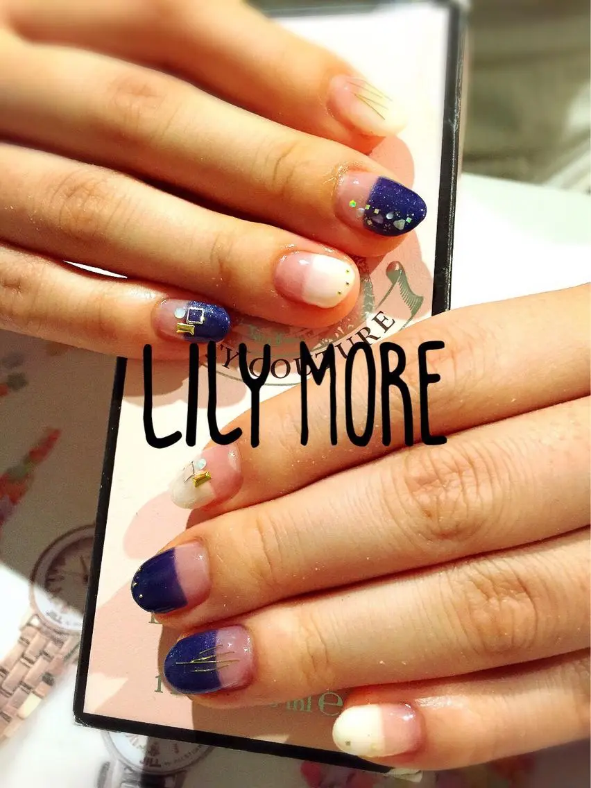 ネイル シンプルネイル Lily closetのネイルデザイン