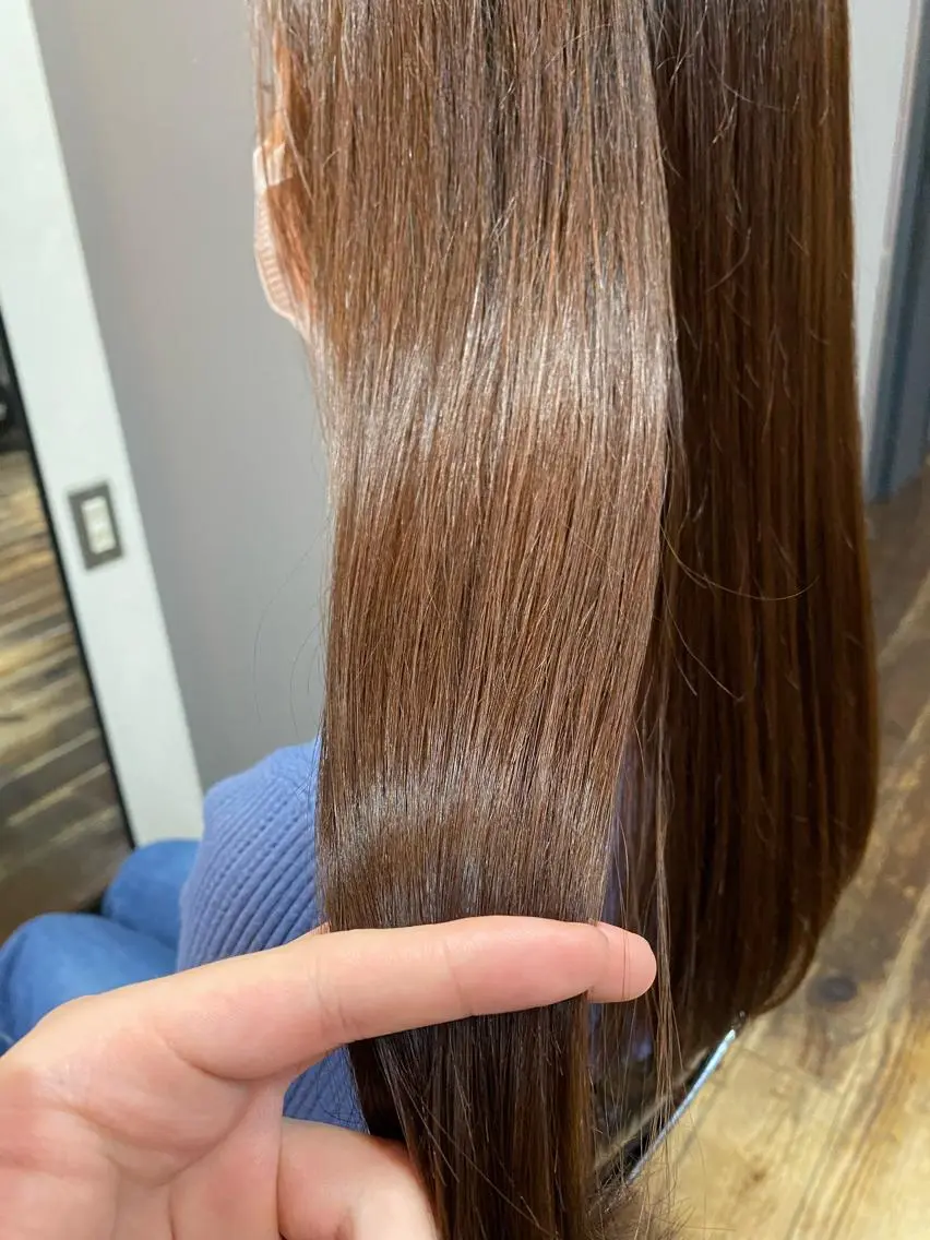セミロング カラー パーマ ヘアアレンジ ✨前田 優・2拠点✨ ✨恵比寿・札幌店✨のヘアスタイル