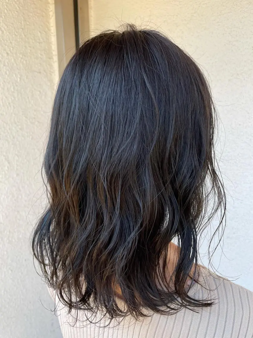 カラー カット トリートメント putri 副店長 岸本 拓真のヘアスタイル