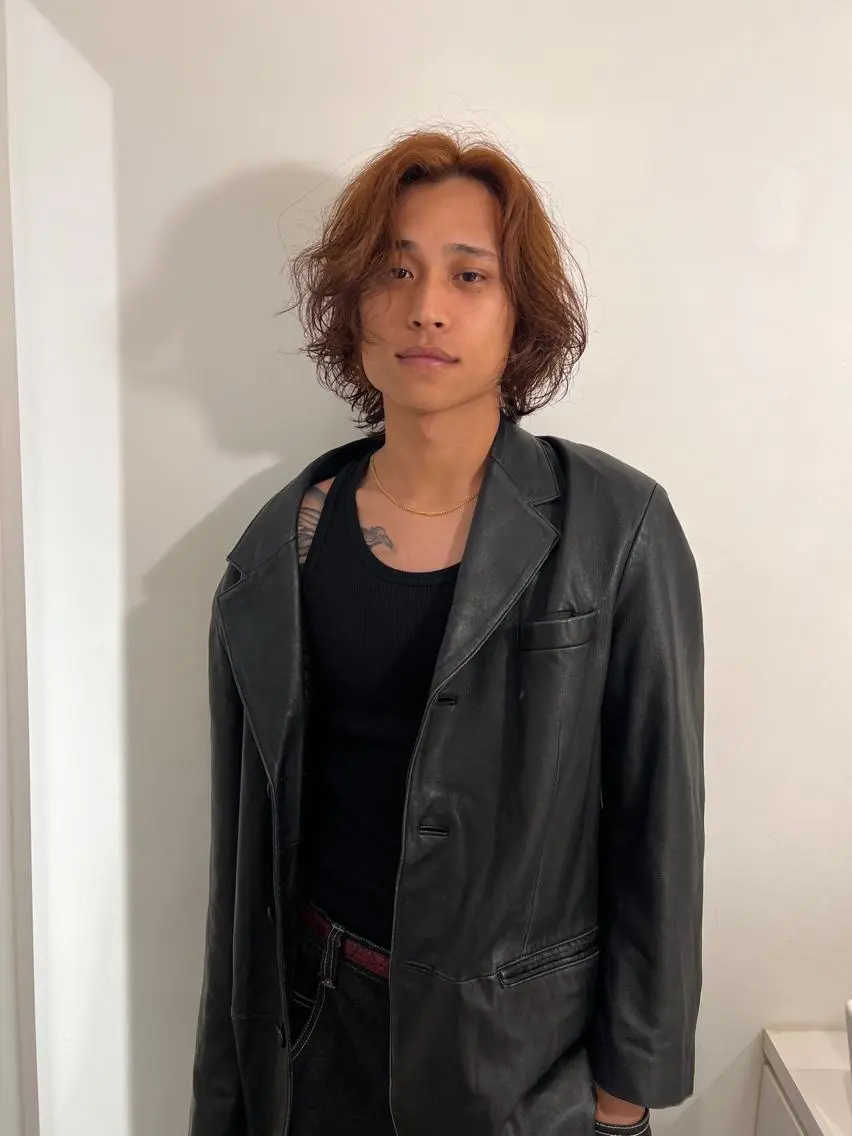 カラー パーマ ブリーチ ブリーチなしカラー ヘアカラー トリートメント メンズカット・パーマ eliasのヘアスタイル
