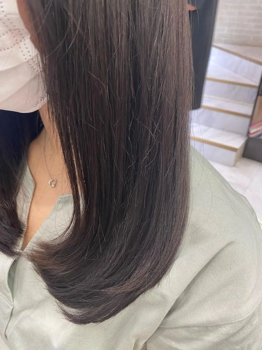 ロング レイヤーカット シャギー 目黒 碧人のヘアスタイル